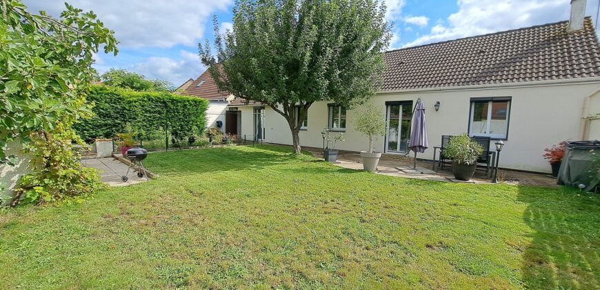 Elégante maison de plain pied au coeur d’Angervilliers
