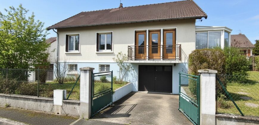 Plain pied sur sous sol+garage