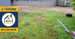 Terrain avec 15 m de Facade