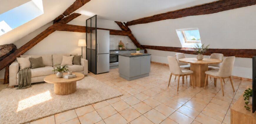 Appartement avec chambre et stationnement